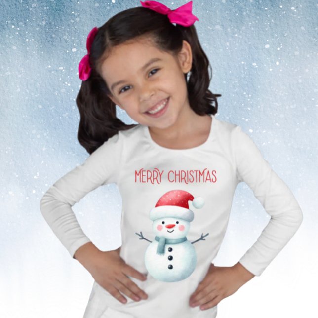 Happy Snowman T-Shirt (Creator Uploaded)