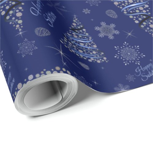 Happy Solstice Wrapping Paper