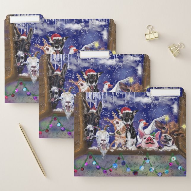 Happy Song - Animal Party File Folder (Set)