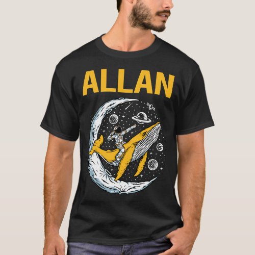 Happy Space _ Allan Name T_Shirt
