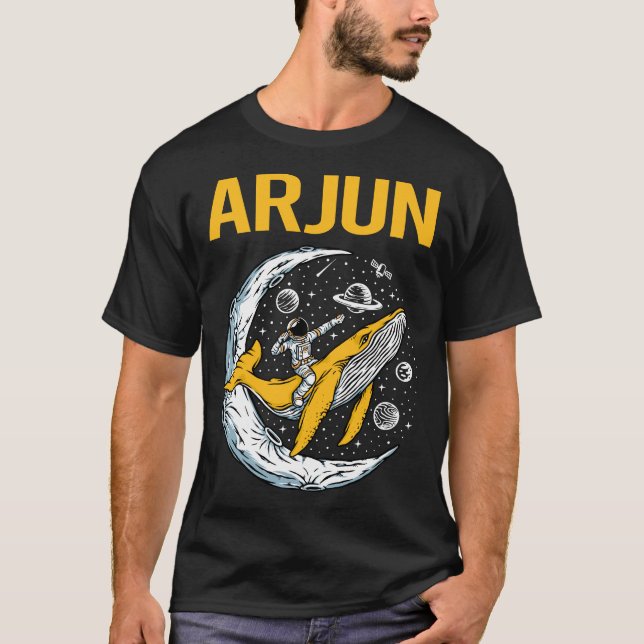 Happy Space - Arjun Name T-Shirt (Front)