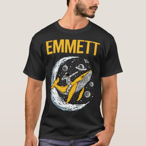 Happy Space _ Emmett Name T_Shirt