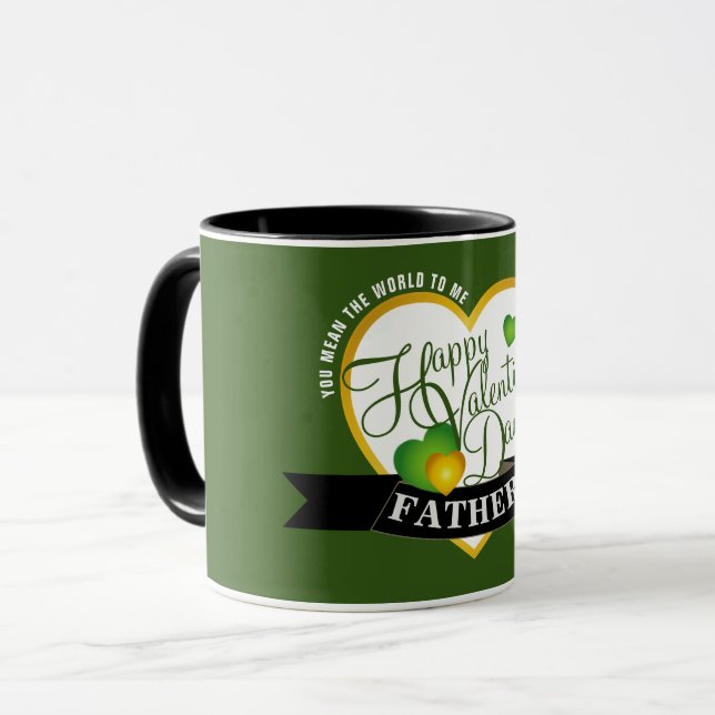 Happy (Special Day) - FATHER / Name Mug (Front Left)