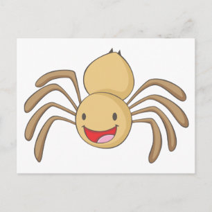 Happy Spider Postcard