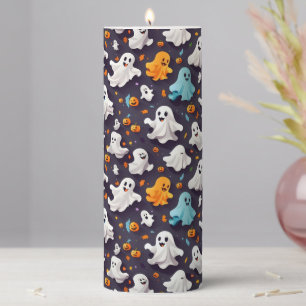 Happy spirits pillar candle