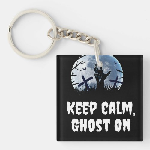 Happy Spooky Halloween Keychain