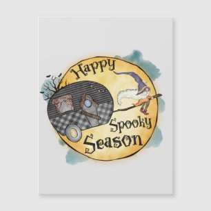Happy Spooky Season Witch Camper Van