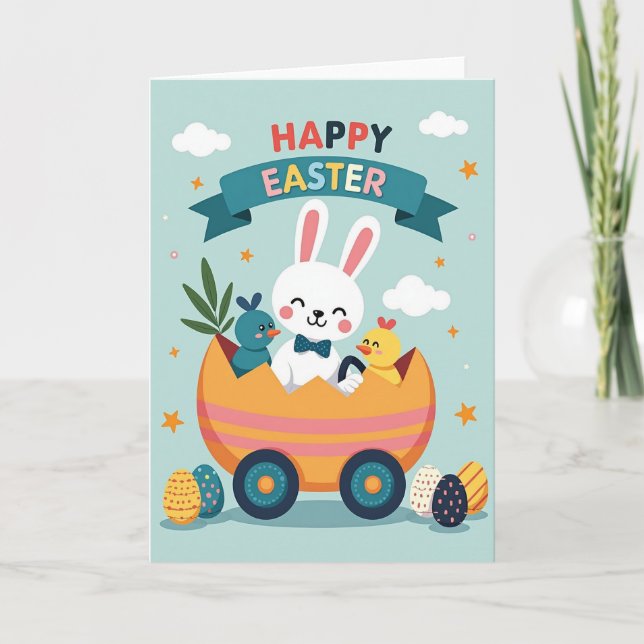 Happy Spring Adventure Card (Front)