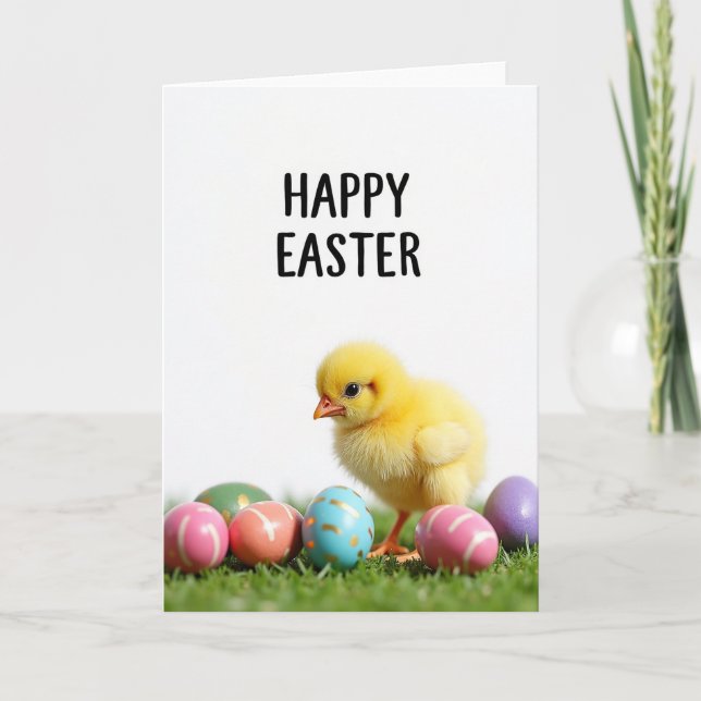 Happy Spring Avian Easter Card (Front)