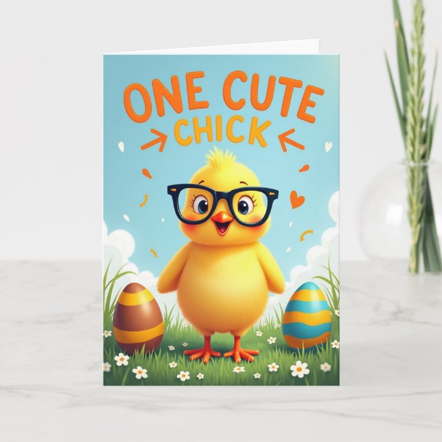 Happy Spring Bird Art Card (Front)