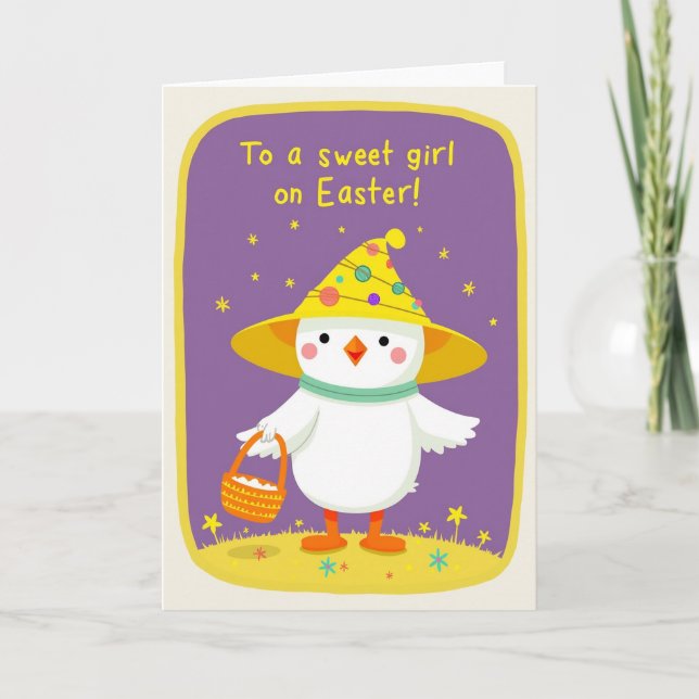 Happy Spring Bird Holiday Card (Front)