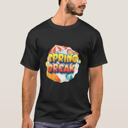 Happy Spring Break Vintage Cool Spring 1 T_Shirt