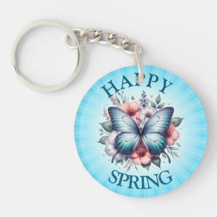 Happy Spring Butterfly-96282 Keychain
