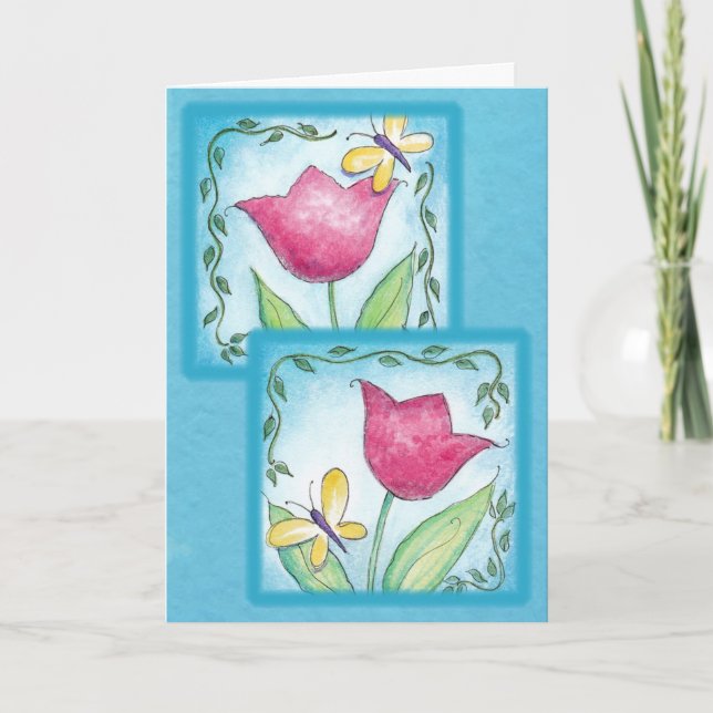 Happy Spring Card (Front)