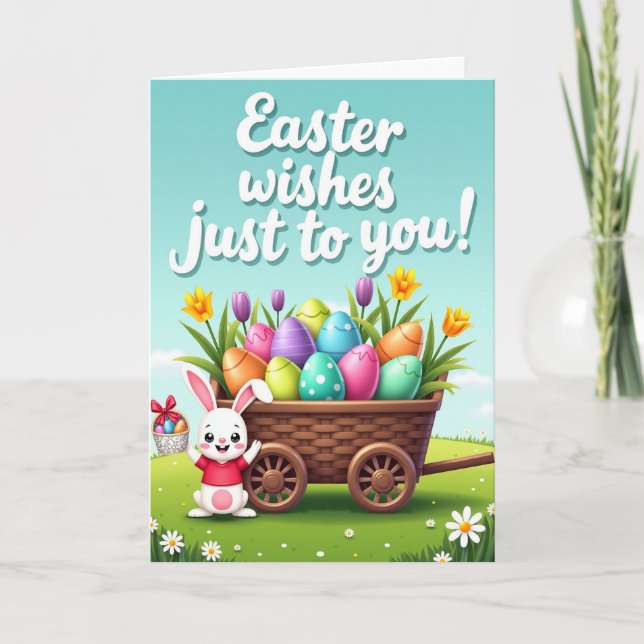 Happy Spring Creature Greeting Card (Front)