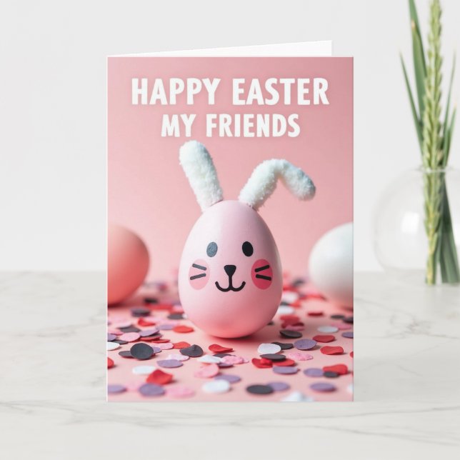 Happy Spring Egg Celebration Card (Front)