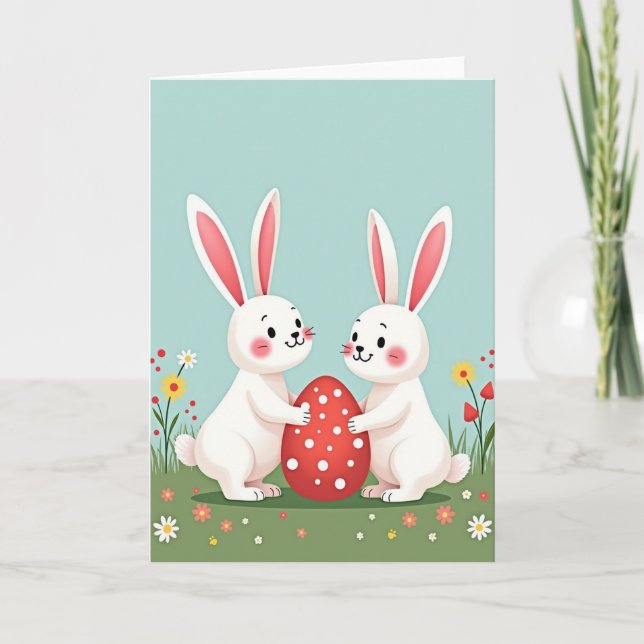 Happy Spring Friends Card (Front)