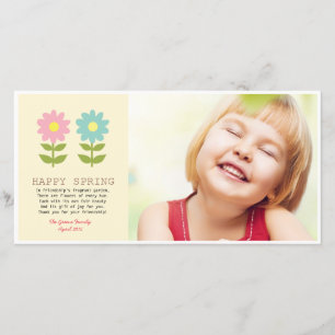 Happy Spring Friendship Thank You Card