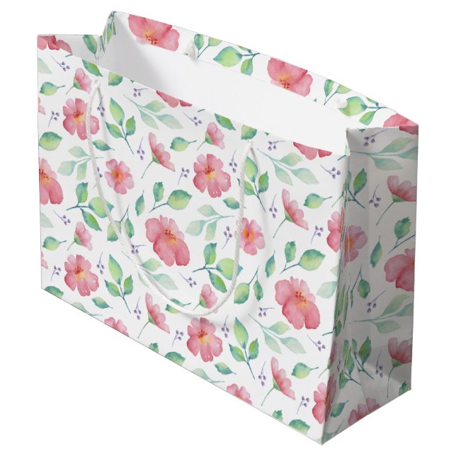 Happy Spring Large Gift Bag (Back Angled)