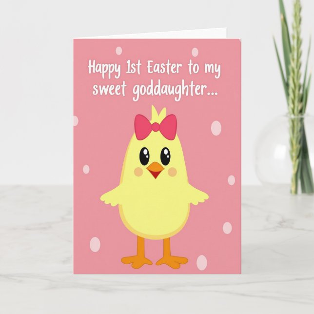 Happy Spring Little One Card (Front)
