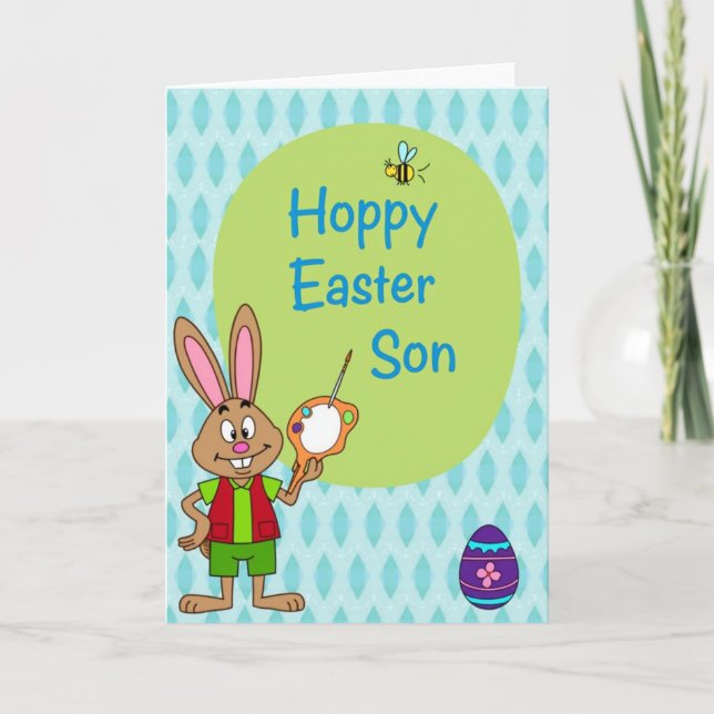 Happy Spring Painting Card (Front)