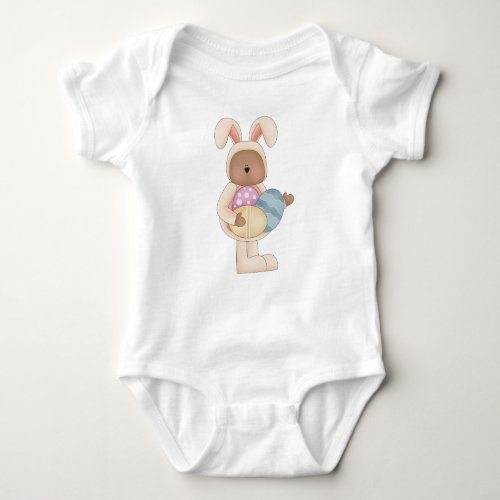 Happy Spring Peter Cotton_Bear Baby Bodysuit