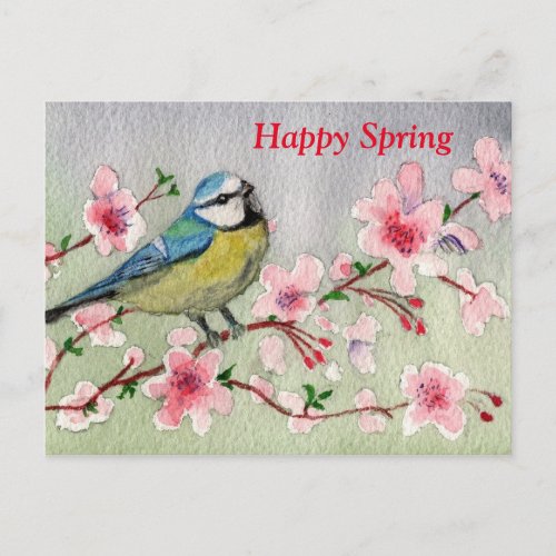 Happy Spring Postcard