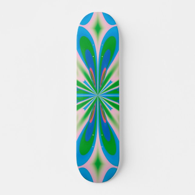 Happy Spring Skateboard Deck (Front)