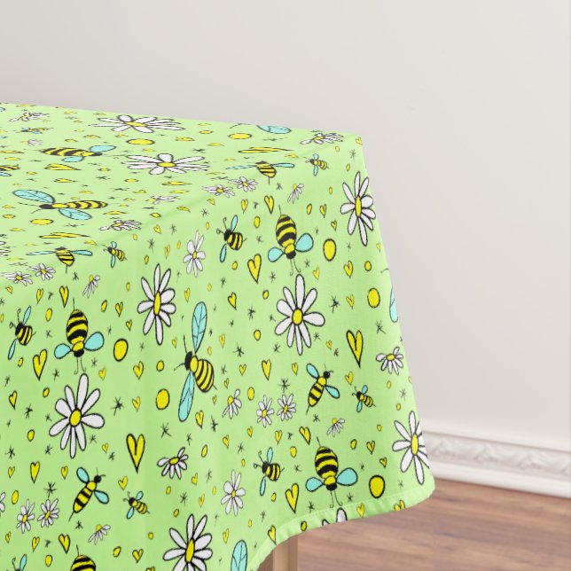 happy spring tablecloth (In Situ)