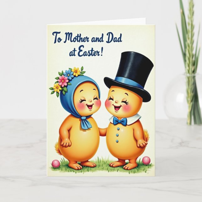 Happy Spring To Parents Card (Front)