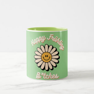 Happy Spring Two-Tone Coffee Mug