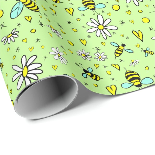 happy spring wrapping paper (Roll Corner)