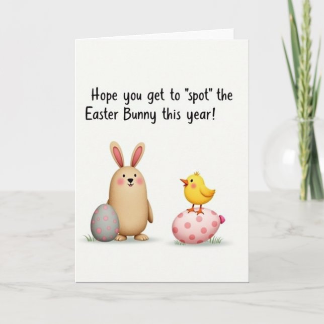 Happy Springtime Friends Card (Front)