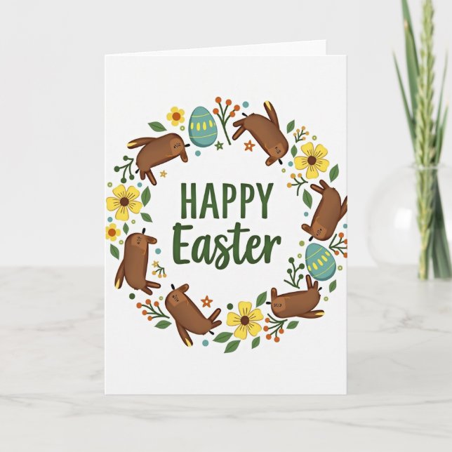 Happy Springtime Holiday Card (Front)