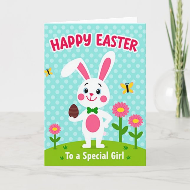 Happy Springtime Treat Card (Front)