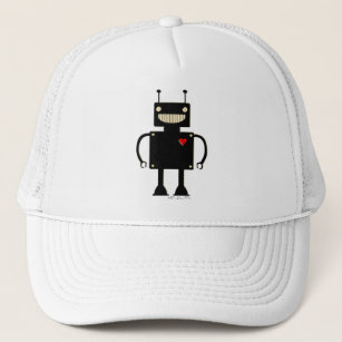 Happy Square Robot 1 Trucker Hat