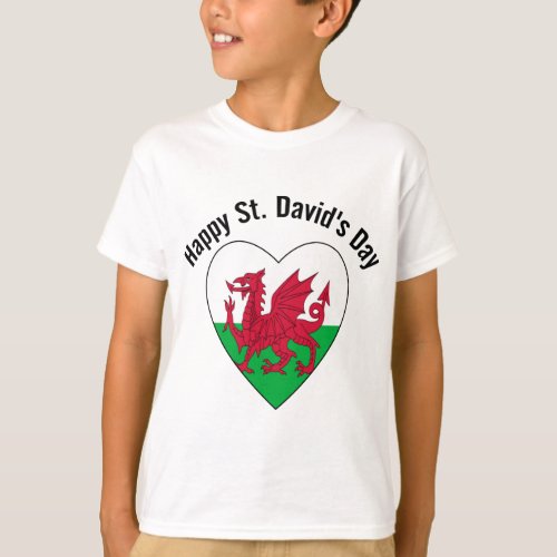 Happy St Davids Day T_Shirt