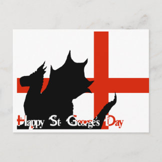 Happy St George's Day - Postcard