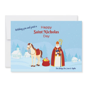 Happy St. Nicholas Day Greeting Card