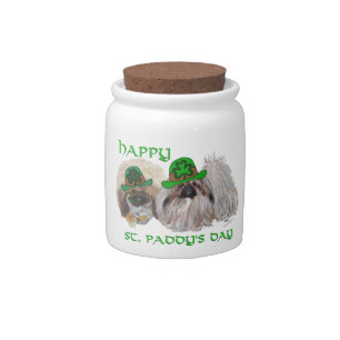 Happy St Paddys Day Candy Jar