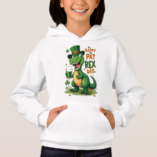 Happy St. Pat-Rex Day – Funny St. Patrick’s Gift Hoodie