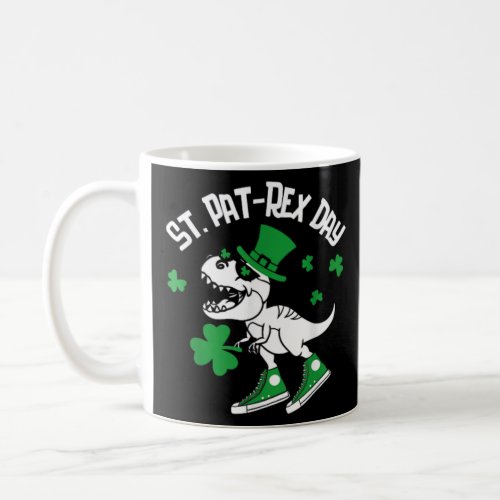 Happy St Pat Rex Day St Patricks Day Dinosaur  Coffee Mug