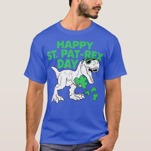 Happy St Pat Rex Day  St Patricks Dinosaur Toddler T_Shirt