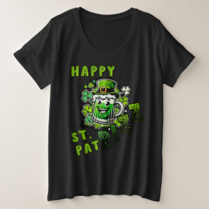 Happy St. Pat Rizz Day Plus Size T-Shirt