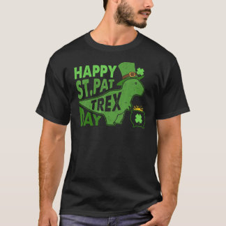 Happy St. Pat T-Rex Day T-Shirt Dinosaur