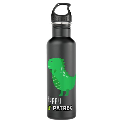 Happy St Patrex Day 34 Stainless Steel Water Bottle