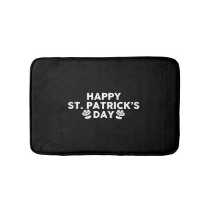 Happy St Patrick s Day     Bath Mat