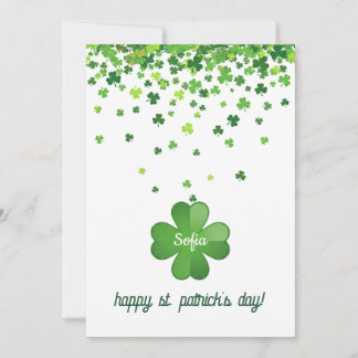 Happy St. Patrick’s Day – Classic Irish Celebratio Holiday Card