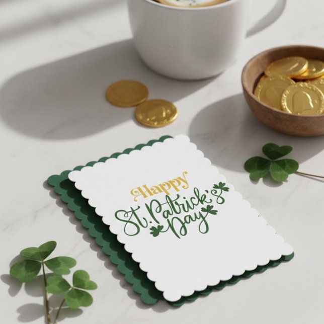 Happy St Patrick’s Day Irish Greeting Card (Creator Uploaded)