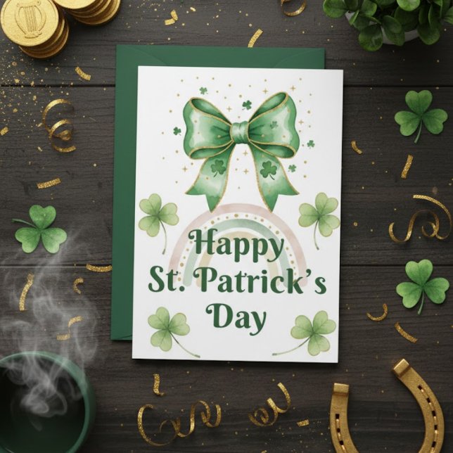 Happy St Patrick’s Day Irish Greeting Card (Creator Uploaded)